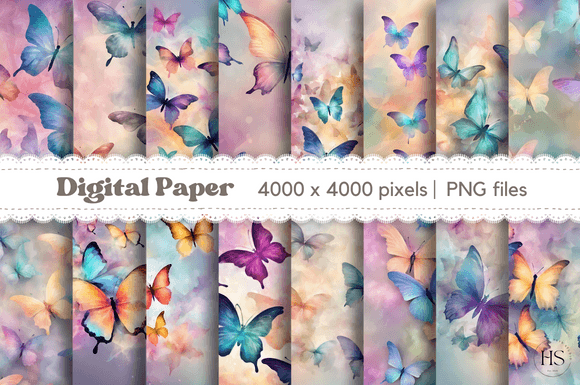 12 Lemon Digital Paper Pattern Pack Graphic by Heyv Studio · Creative ...