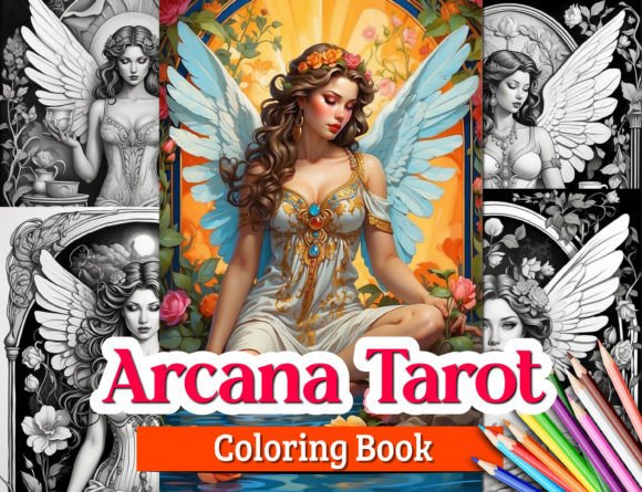 Angels - Arcana Tarot Coloring Book Pdf