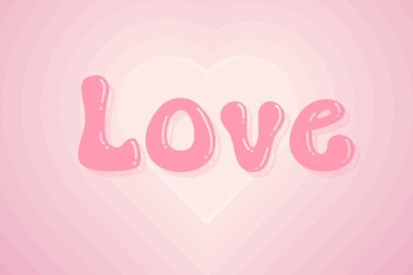 Groovy Bubble Font - Preview 1
