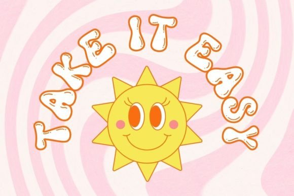 Groovy Bubble Font - Preview 5