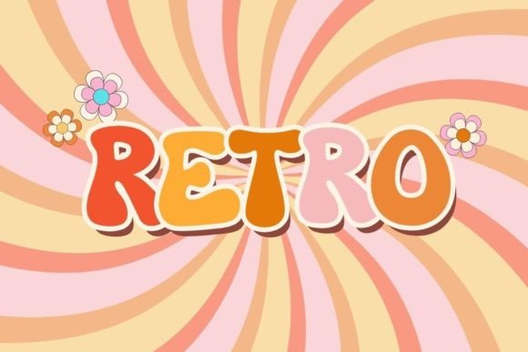Groovy Hippie Font - Preview 1