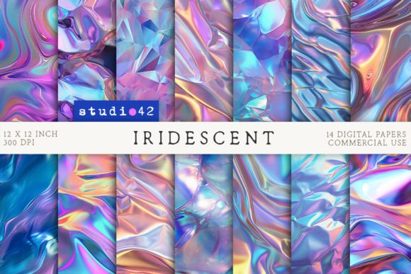 Holographic Digital Paper, Iridescent