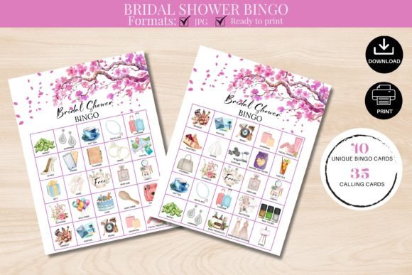 Bridal Shower Bingo Game
