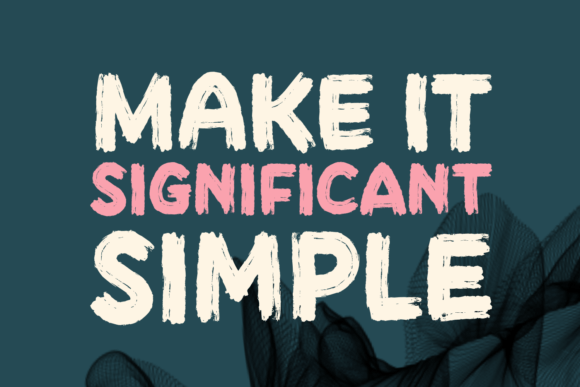 Jolly Brush Font - Preview 2