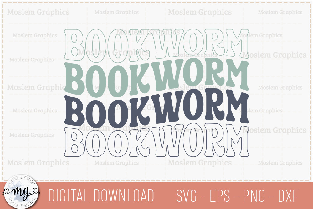 Retro Book Lover Quotes SVG Graphic by Moslem Graphics · Creative Fabrica