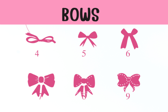 Bows Font - Preview 3