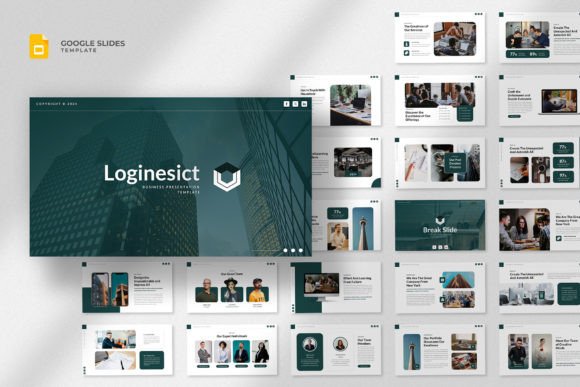 Corporate Business Google Slides