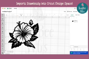 Hibiscus Flower SVG Cut File Graphic by KayBeeSVGs · Creative Fabrica