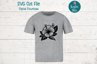 Hibiscus Flower SVG Cut File Graphic by KayBeeSVGs · Creative Fabrica