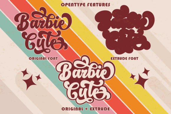 Barbie Cute Font - Preview 6