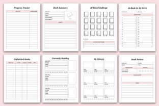 Editable Reading Journal Canva Template Graphic by KDP GALLERY ...