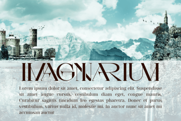Fantasy Narratives Font PNG with transparent background - Preview 4