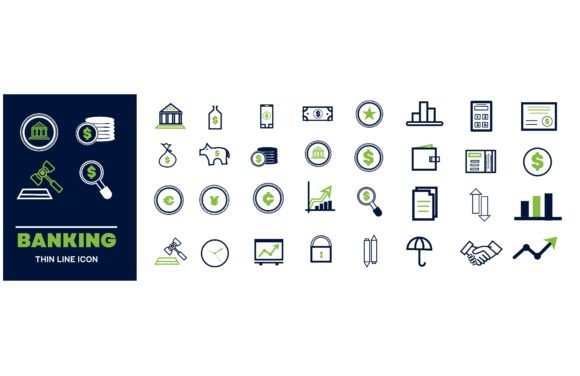 Finance Icon Set