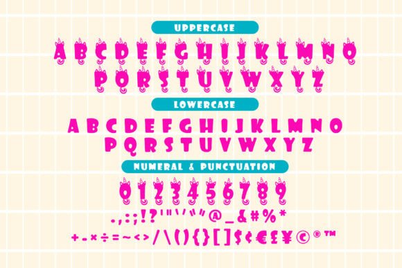 Magic Cat Font font preview - 1