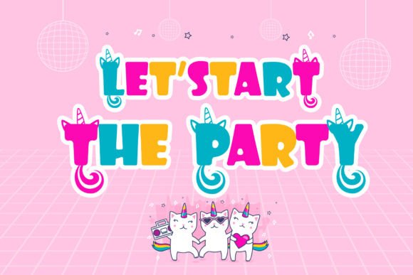 Magic Cat Font font preview - 5