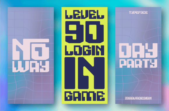 Noser Font PNG with transparent background - Preview 4