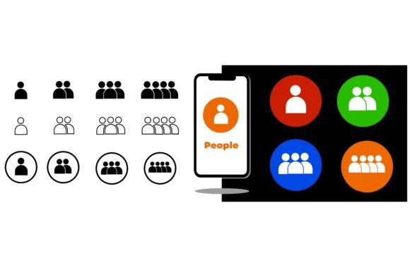 People Icon Set
