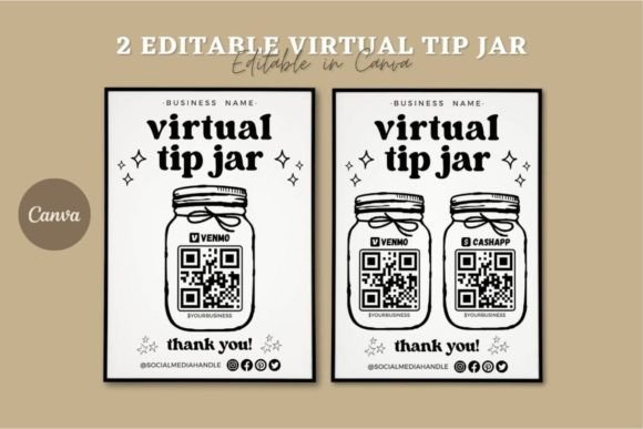 Retro Scan To Pay Price List Template Graphics