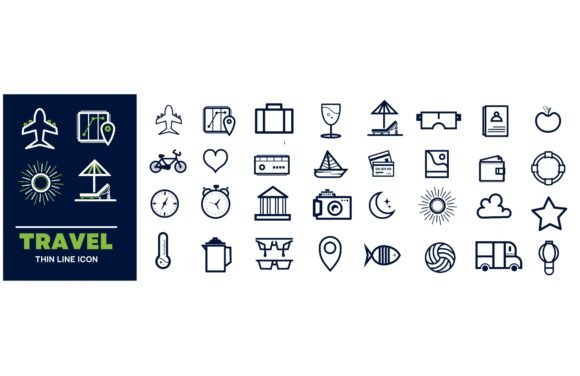 Travel and Tourism Set