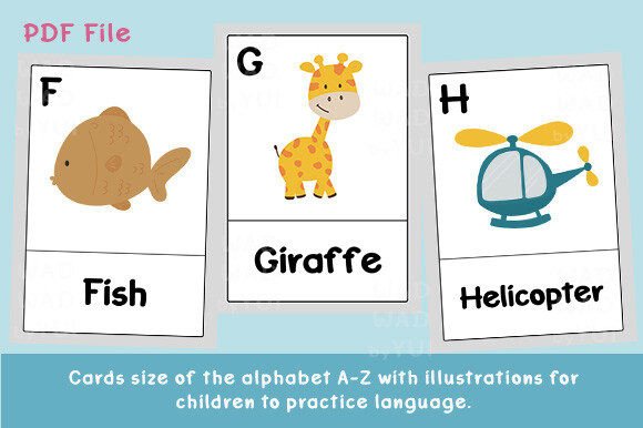 Alphabet and Phonics Flashcards