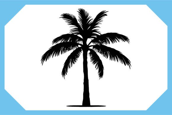 Black Palm Tree Silhouette 3 Graphic Illustrations By maream6446bd