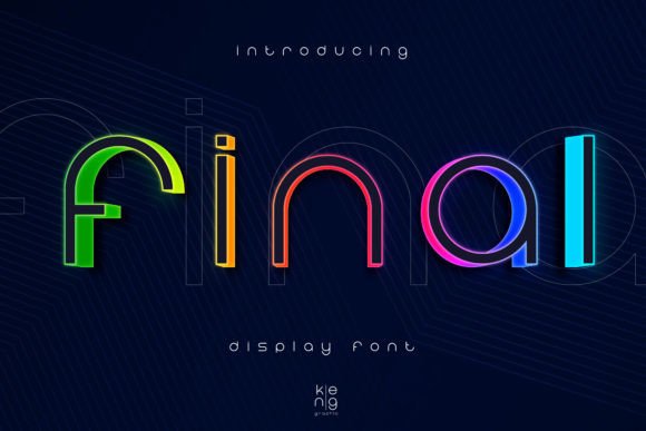 Final Font by keng graphic · Creative Fabrica font preview