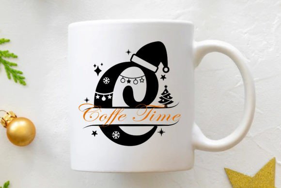 Full Xmas Monogram Font PNG with transparent background - Preview 4