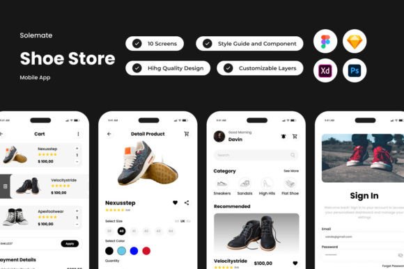 Solemate - Shoe Store Mobile App