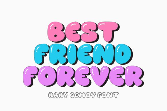 Baby Gemoy Font - Preview 2