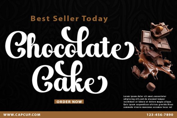 Black Vintage Font - Preview 1