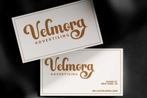 Black Vintage Font - Preview 2