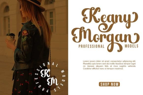 Black Vintage Font - Preview 3
