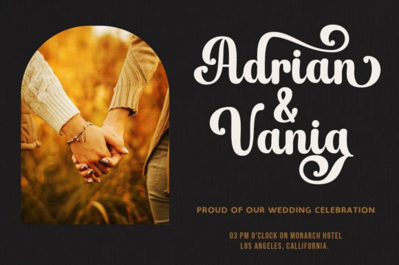 Black Vintage Font - Preview 5
