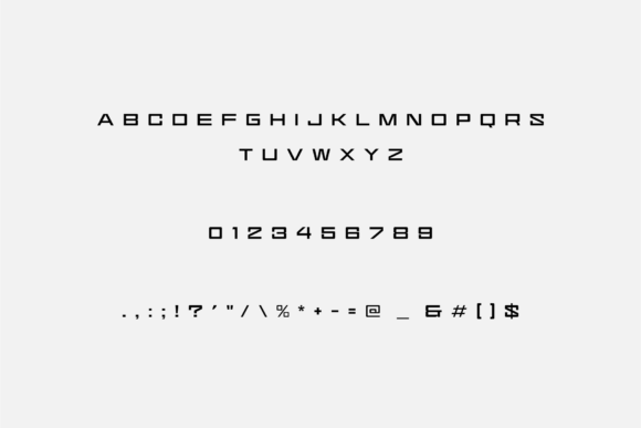 Brunt Font - Preview 1