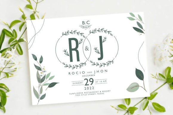 Florist Monogram Font - Preview 5