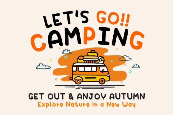 Hello Autumn Font - Preview 1