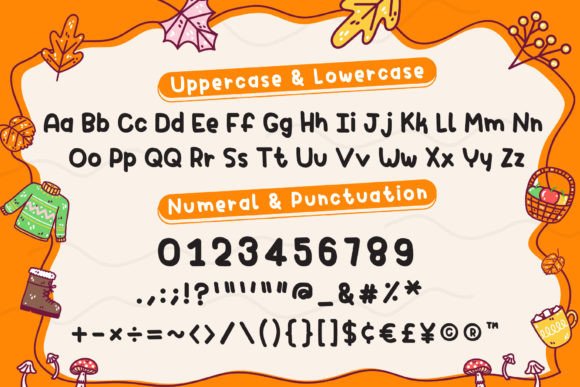 Hello Autumn Font - Preview 5