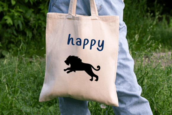 Lion Font PNG with transparent background - Preview 5
