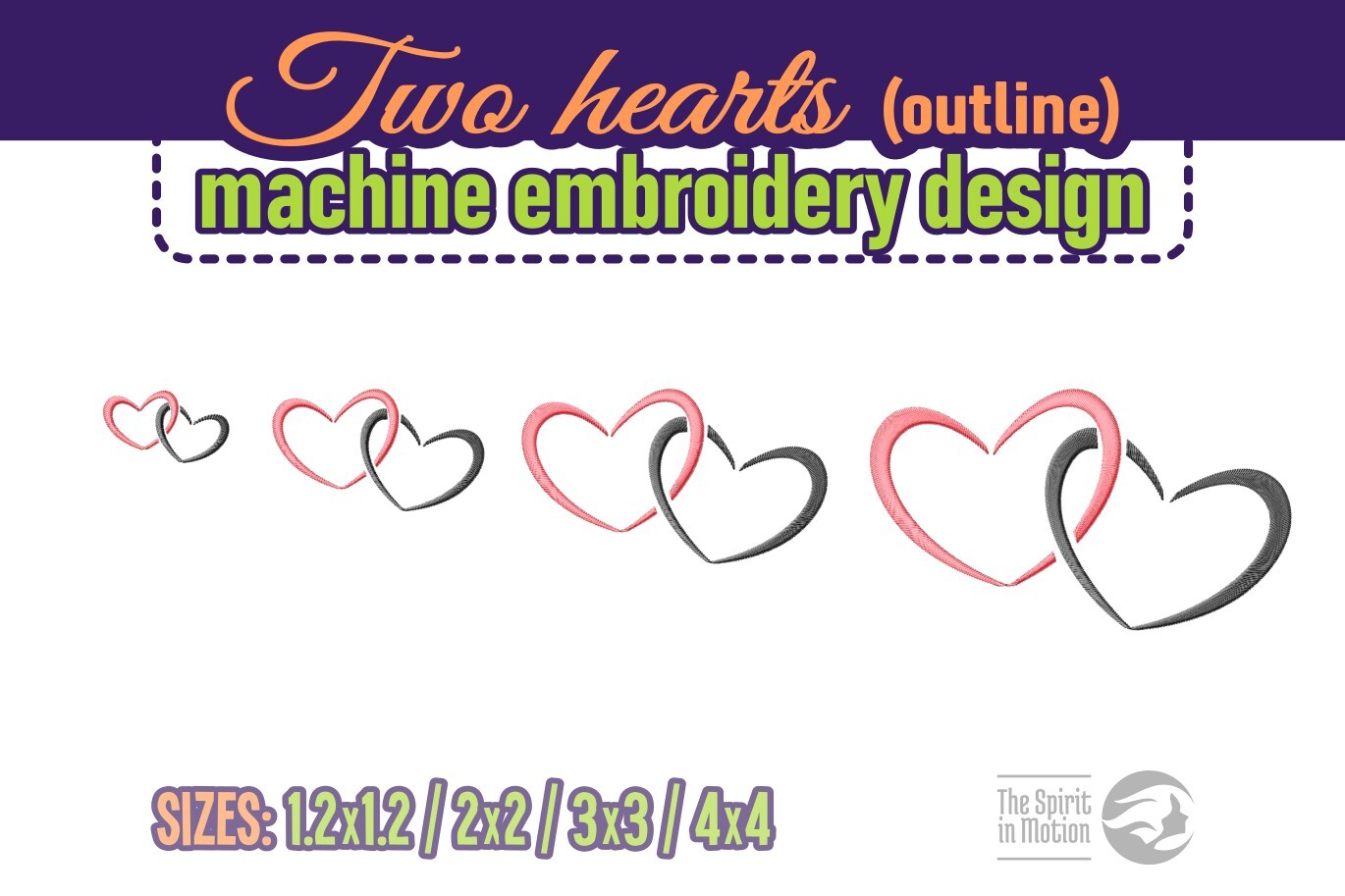 Romantic Interlocked Hearts