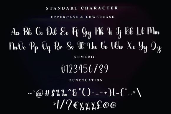 Alphabet Font - Preview 4