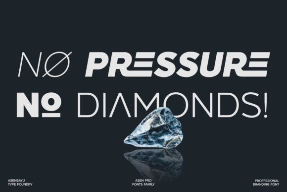 Asen Pro Font - Preview 3