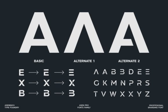 Asen Pro Font - Preview 6