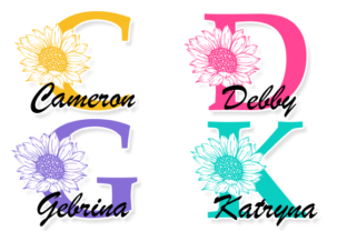 Cameron Monogram Font by fontbrand19 · Creative Fabrica