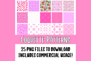 Coquette Patterns #2 - Repeating Pattern Graphic by lucymaes303 ...