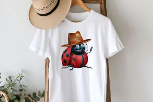 Funny Ladybug Clipart PNG Graphic by Bundle · Creative Fabrica