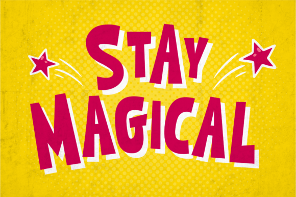 Moon Starlaa Font PNG with transparent background - Preview 3