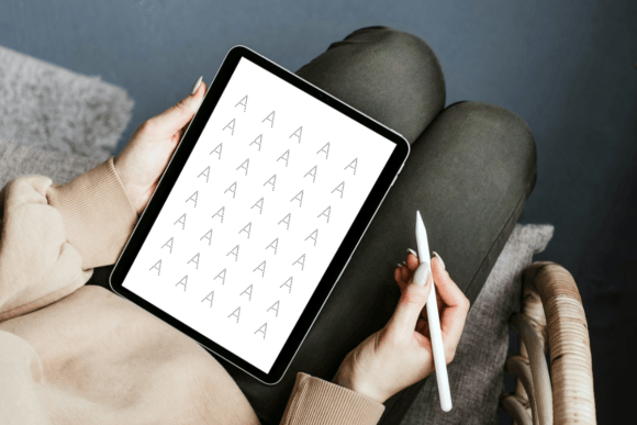 Alphabet Abc Font Font - Preview 6