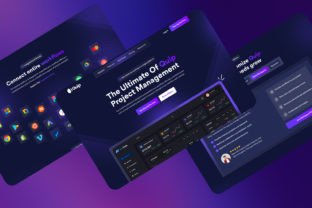 Project Management UI Design Figma Graphic by fleexstudio · Creative ...