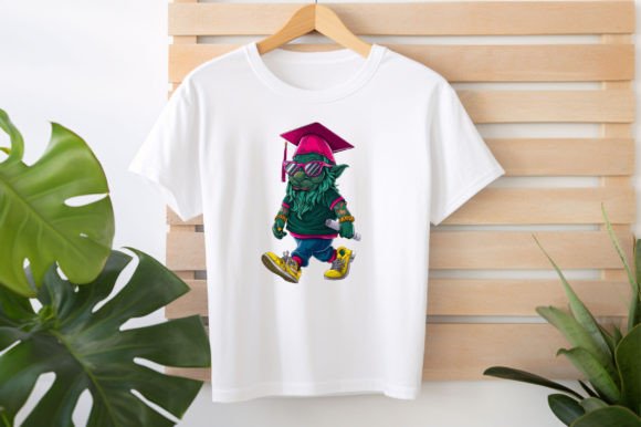 Gnome Graduation Clipart PNG Design