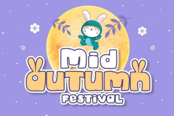 Rabbit Night Font PNG with transparent background - Preview 2